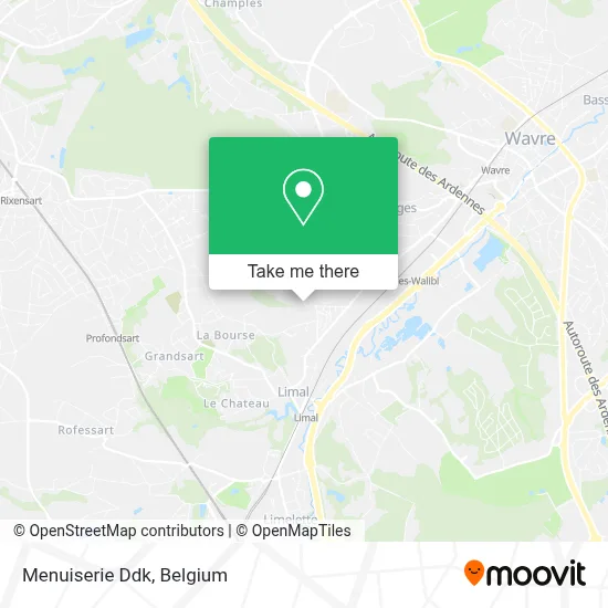 Menuiserie Ddk map