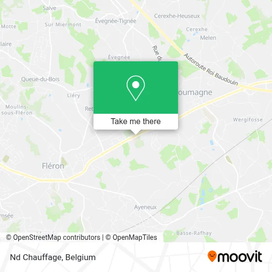 Nd Chauffage map