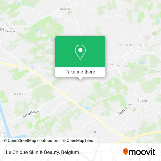 Le Chique Skin & Beauty map