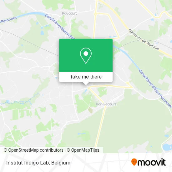 Institut Indigo Lab map