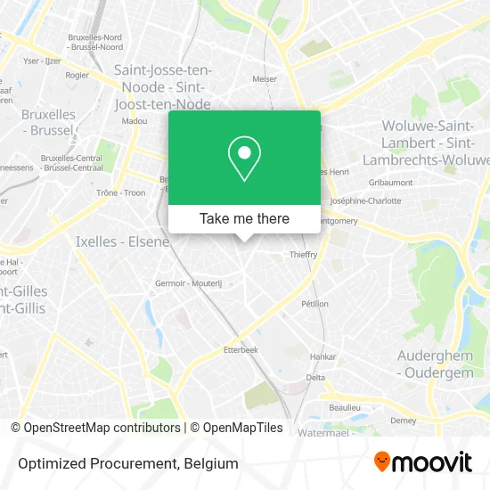 Optimized Procurement map