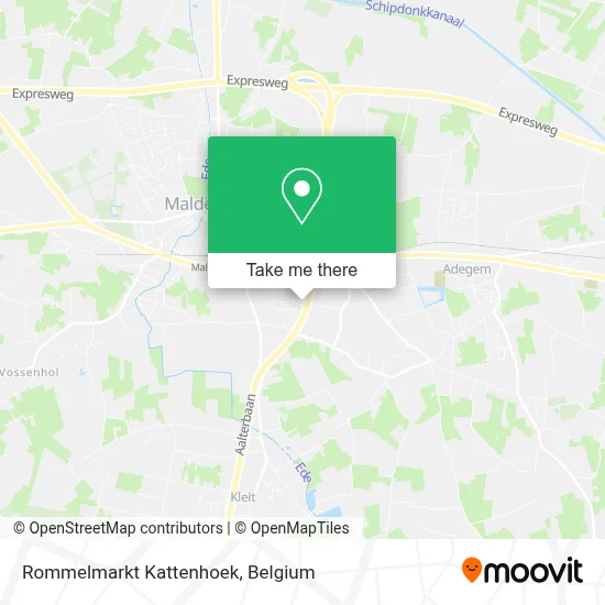 Rommelmarkt Kattenhoek map