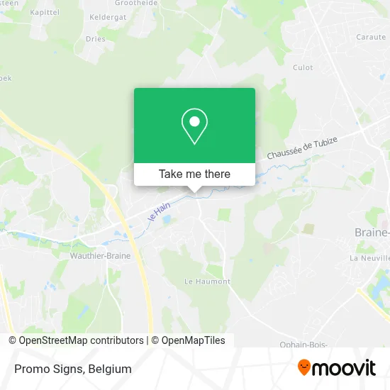 Promo Signs map