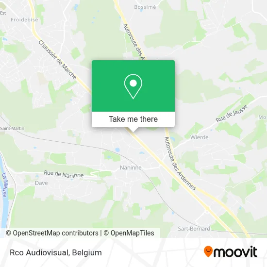 Rco Audiovisual map