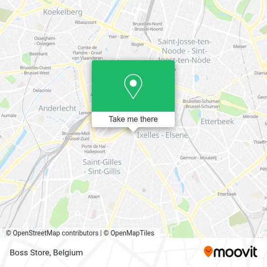 Boss Store map