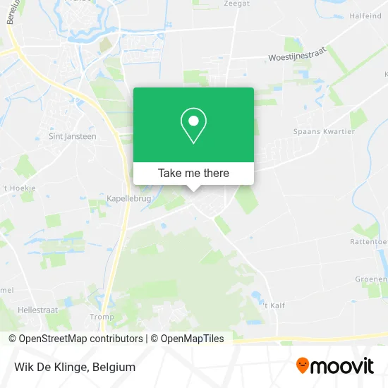 Wik De Klinge map