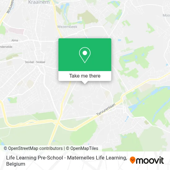 Life Learning Pre-School - Maternelles Life Learning map