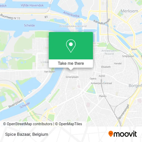 Spice Bazaar map