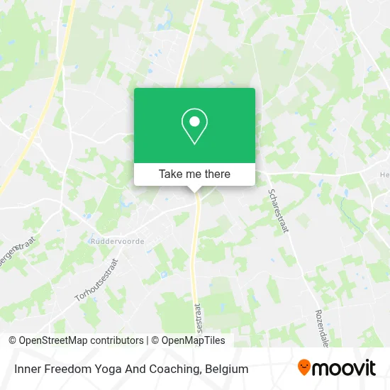 Inner Freedom Yoga And Coaching map