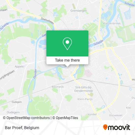 Bar Proef map