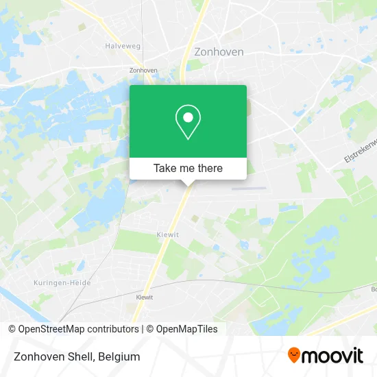 Zonhoven Shell map