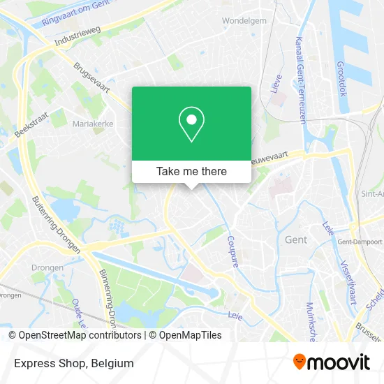 Express Shop map