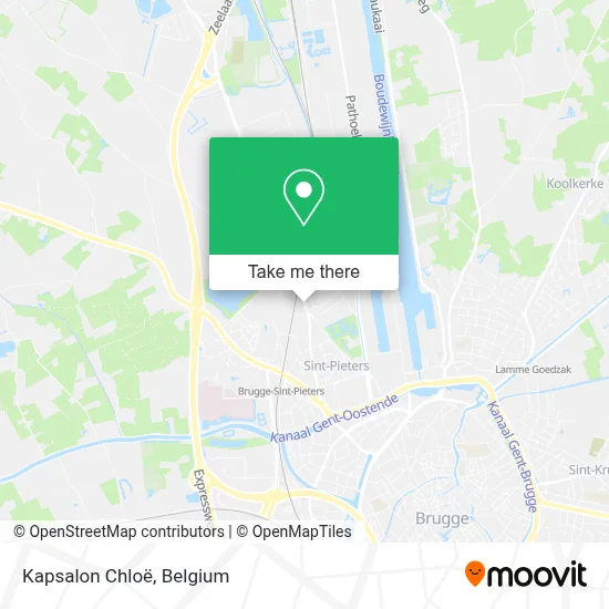 Kapsalon Chloë map
