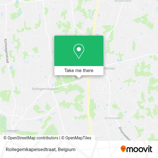 Rollegemkapelsedtraat map