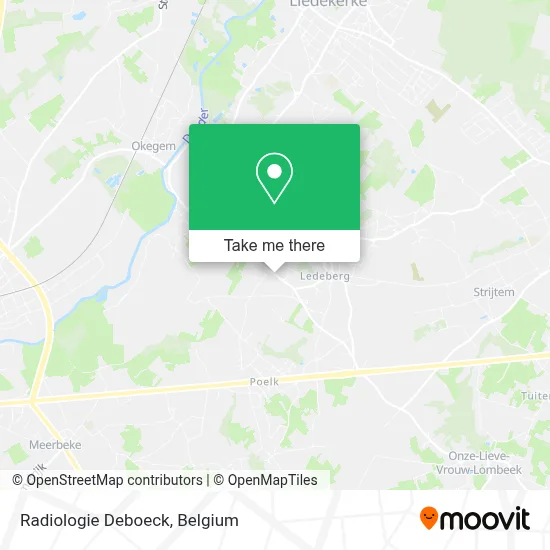 Radiologie Deboeck map