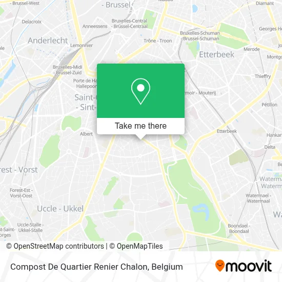 Compost De Quartier Renier Chalon map