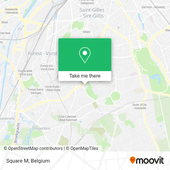 Square M map