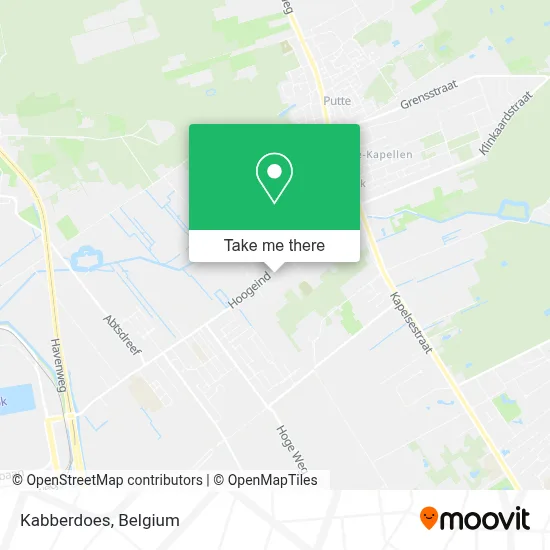 Kabberdoes map