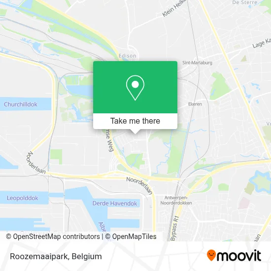 Roozemaaipark map
