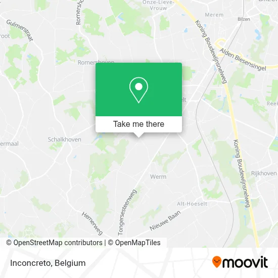 Inconcreto map