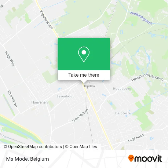 Ms Mode map