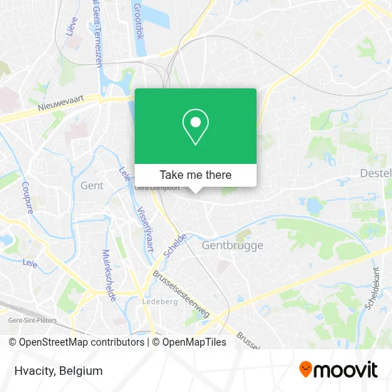Hvacity map