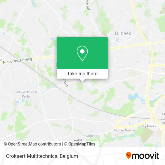 Crokaert Multitechnics map
