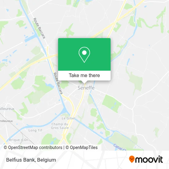 Belfius Bank map