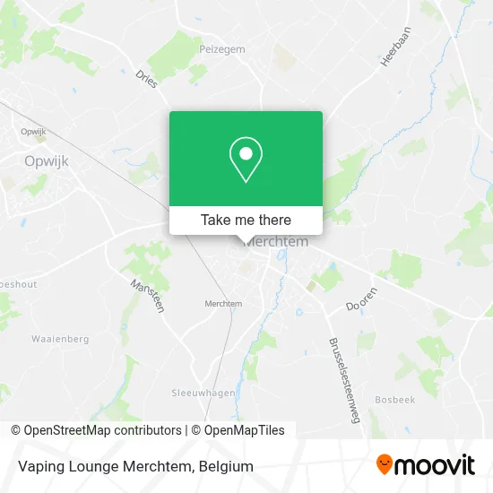 Vaping Lounge Merchtem map