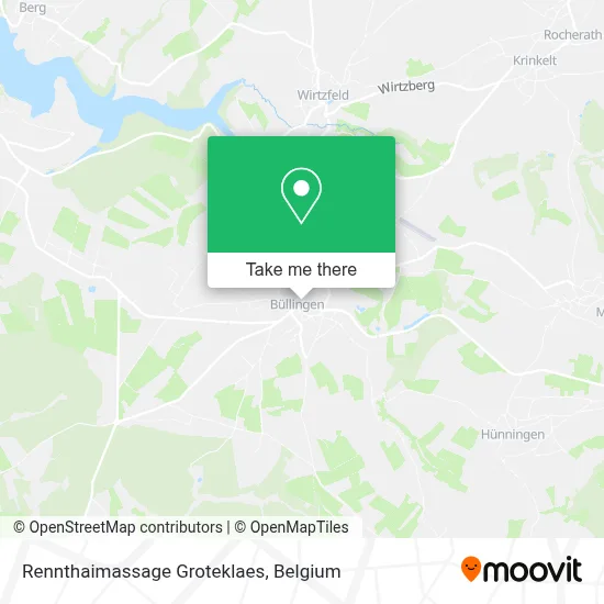 Rennthaimassage Groteklaes map
