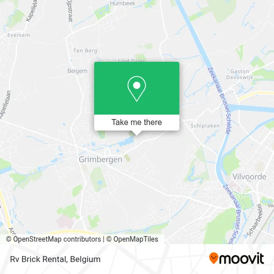 Rv Brick Rental map
