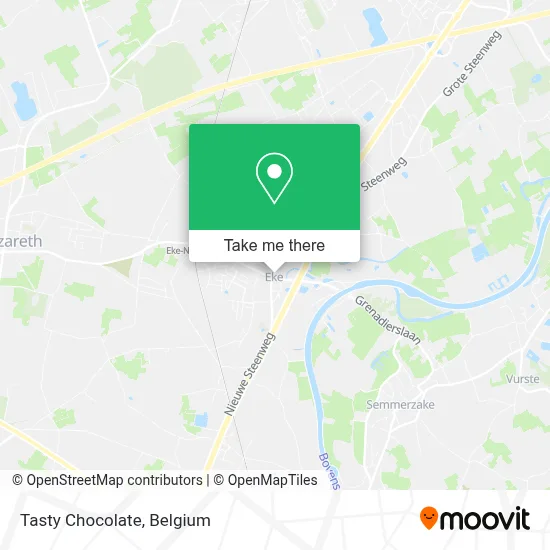 Tasty Chocolate map