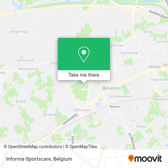 Informa-Sportscare map