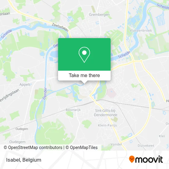 Isabel map