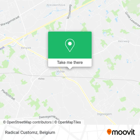 Radical Customz map