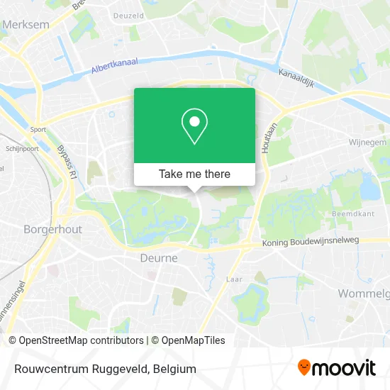 Rouwcentrum Ruggeveld map
