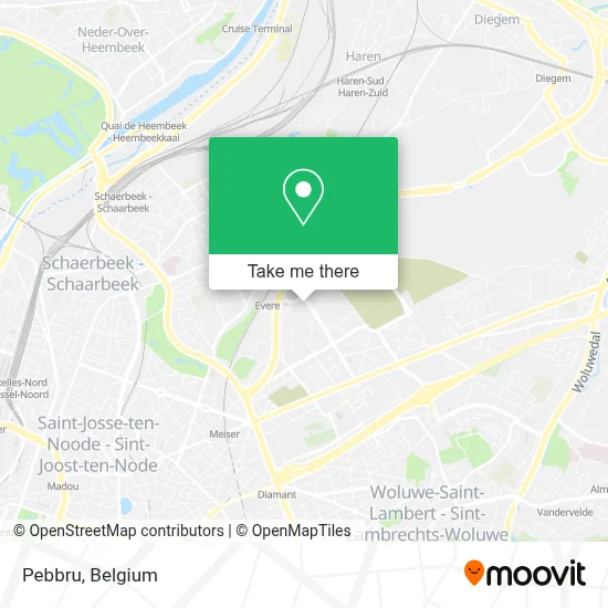 Pebbru map