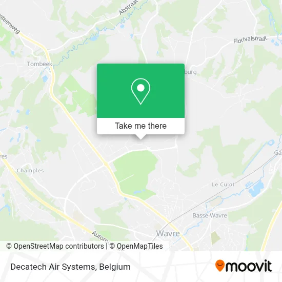 Decatech Air Systems map