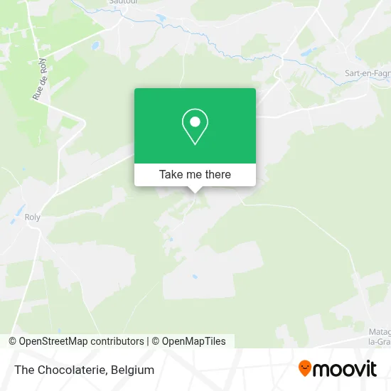 The Chocolaterie map