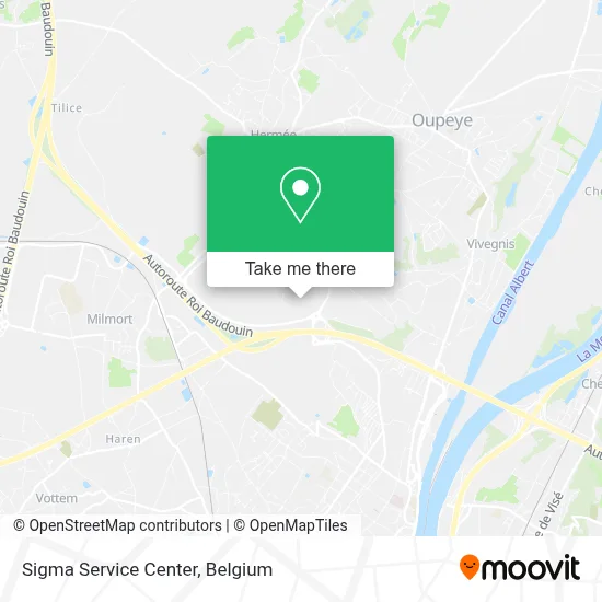 Sigma Service Center map
