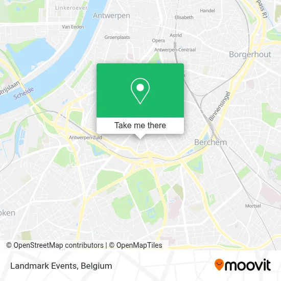 Landmark Events map