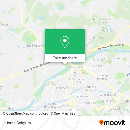 Lietar map