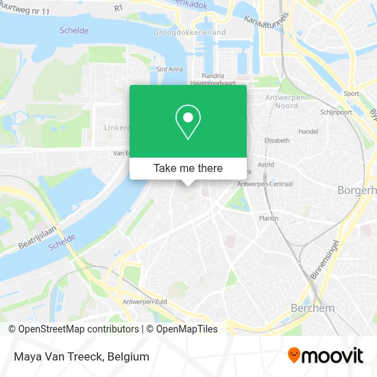 Maya Van Treeck map
