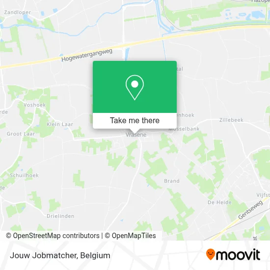 Jouw Jobmatcher map
