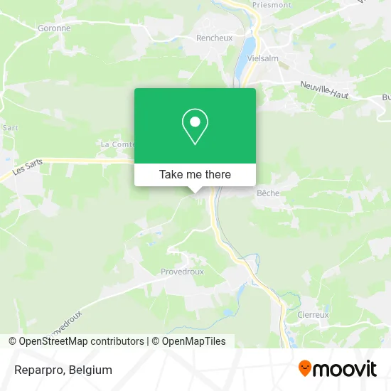 Reparpro map