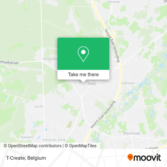 T-Create map