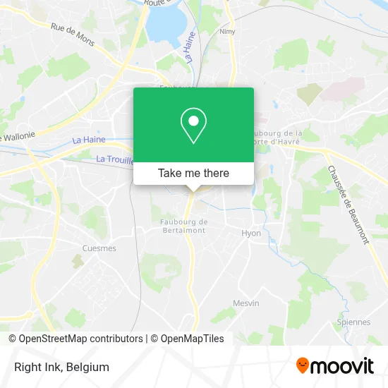 Right Ink map