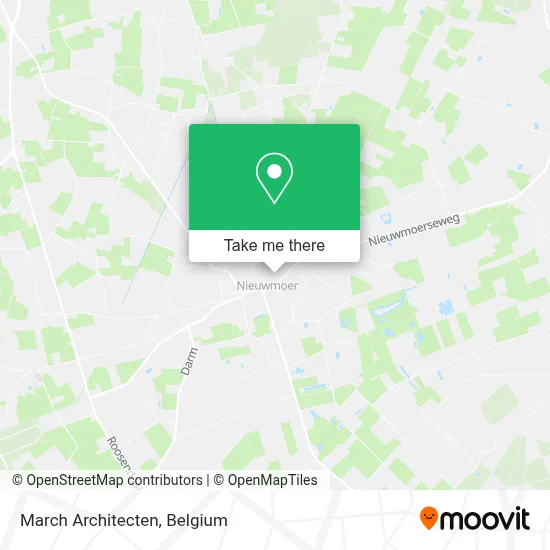 March Architecten map