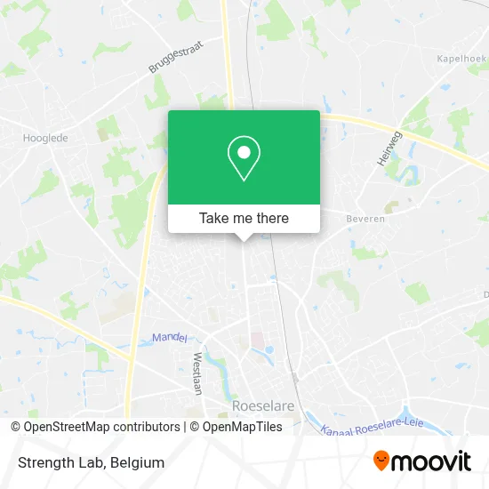 Strength Lab map