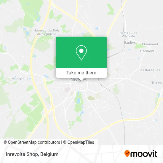Inrevolta Shop map